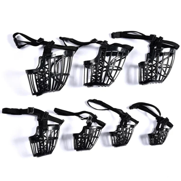 Adjustable Puppy Big Dog Muzzle Safety Breathable Pet Mouth Mask for Small Medium Large Dogs Pets Accessories mascotas Product – Bild 4