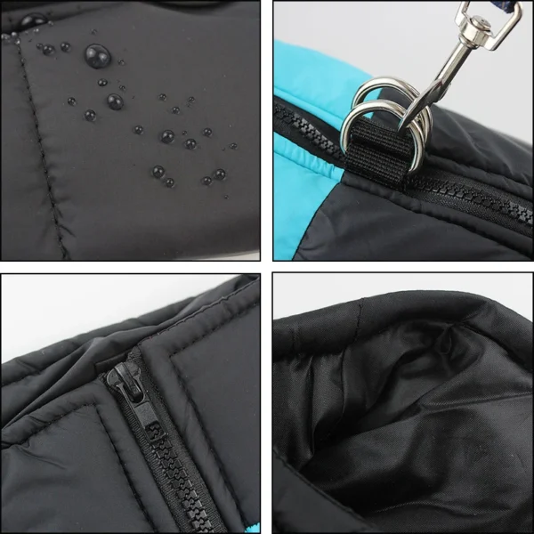 Winter Pet Dog Clothes Warm Big Dog Coat Puppy Clothing Waterproof Pet Vest Jacket For Small Medium Large Dogs Golden Retriever - Image 5