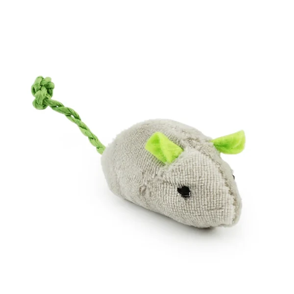 6pcs Mix Pet Toy Catnip Mice Cats Toys Fun Plush Mouse Cat Toy For Kitten - Image 2
