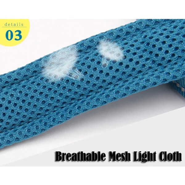 Truelove Soft Dog Pet Leash in Harness and Collar Reflective Nylon Cat Mesh Walking Training 11 Color Length 110cm TLL2111 - Image 5