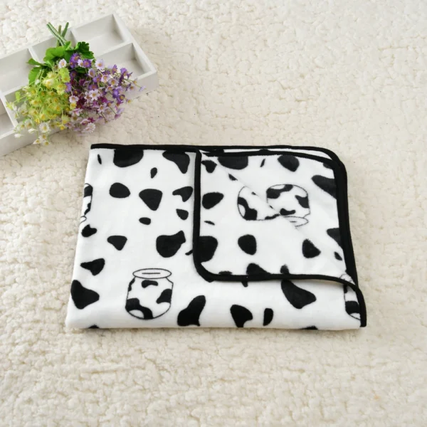 Soft Cozy Dog Bed Mat For Small Large Dogs Bone Star Avocado Print Warm Mattress Pet Cat Sleeping Blanket Puppy Travel Supplies - Image 5