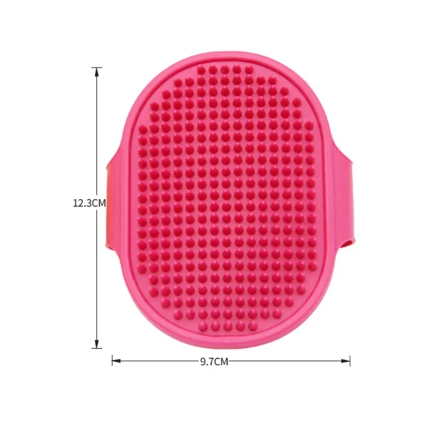 Soft Rubber Dog Cat Brush Pet Bath Silicone Comb Massage Comb Hair Remover Pet Supplies Dog Grooming Wash Cleaning Equipment - Image 6