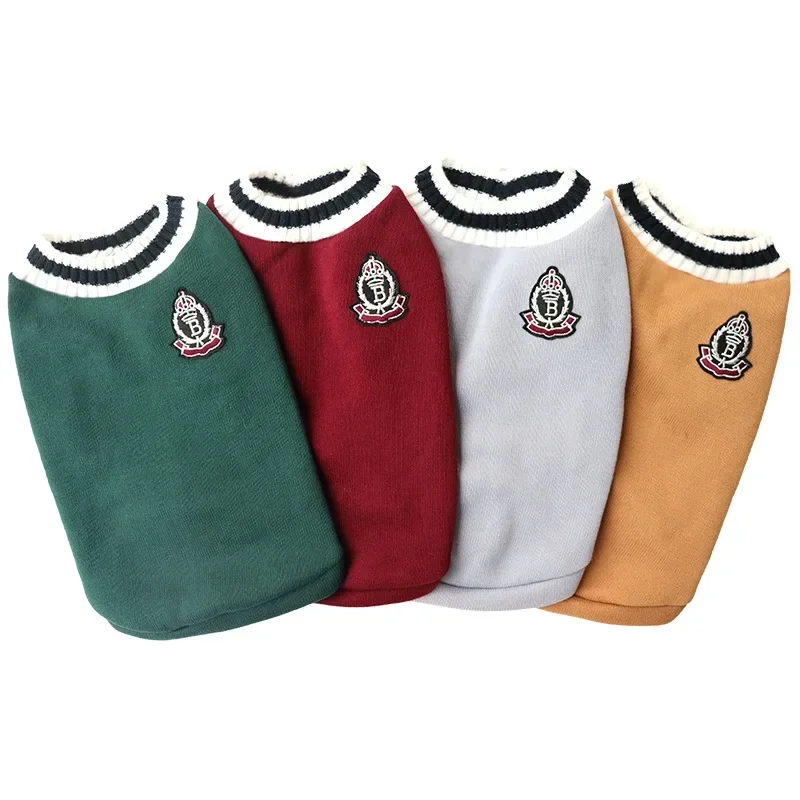 Autumn Winter Pet Cat Dog Sweater Warm Coat For Small Medium Large Dogs Kitten Pullover Puppy Vest Warm Pet Clothes Cat Costume - Imagem 4