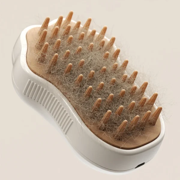 3 in 1 Steamy Pet Dog Brush Cat Steam Brush Electric Spray Cat Hair Brush Comb Massage Pet Grooming Tool Loose Hair Supplies - Image 5