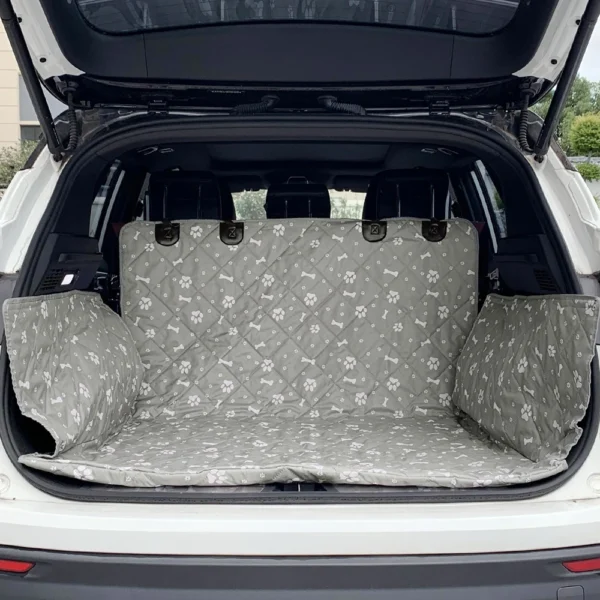 Waterproof SUV Cargo Liner for Dogs,Dog Seat Cover Mat for SUVs Sedans Vans,Large Size Universal Fit - Image 3