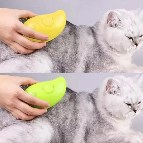 Comb Accessories for Cats 3-in-1 Cats Pet Products Electric Cats Hair Brush Sprayer Grooming Supplies Steam Massage Tool Pets - Image 3