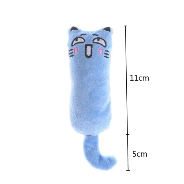 Cat Catnip Toys Cute Thumb Plush Pillow Teeth Grinding Bite-resistant Teasing Relaxation Cat Chew Toy Pet Accessories - Image 6