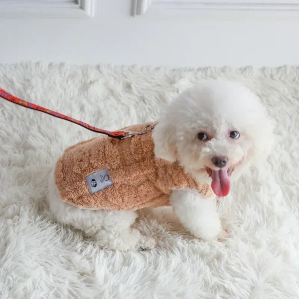 Soft Fleece Dog Clothes Winter Warm Puppy Kitten Pullover Pet Clothes for Small Dogs Chihuahua Bulldog Apparel Sweater for Dogs – Image 4