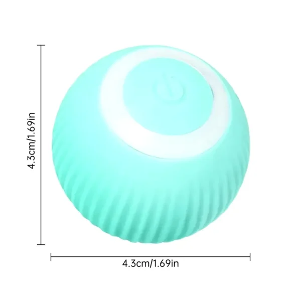 Smart Cat Rolling Ball Electronic Interactive Cat Toy Rechargeable Self-moving Kitten Bite Resistant Durable and Fun Pet Toys - Image 6