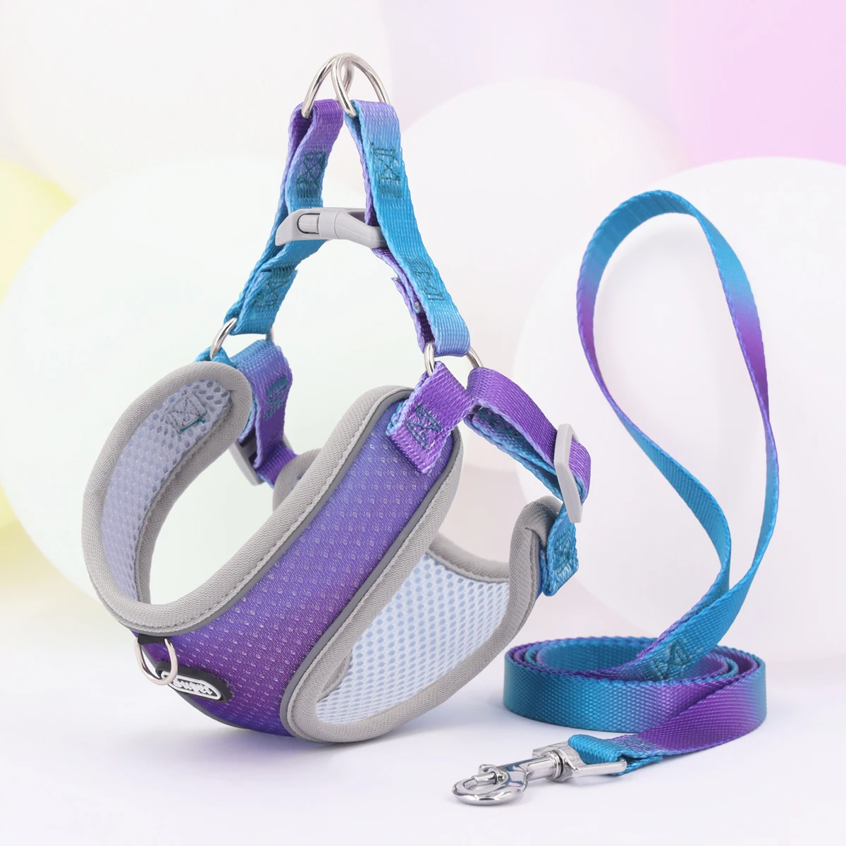 Supet Pet Step-in Dog Harness, Adjustable Reflective Soft Dog Harness, Breathable Dog Vest Harness for Cats Puppy – Image 3