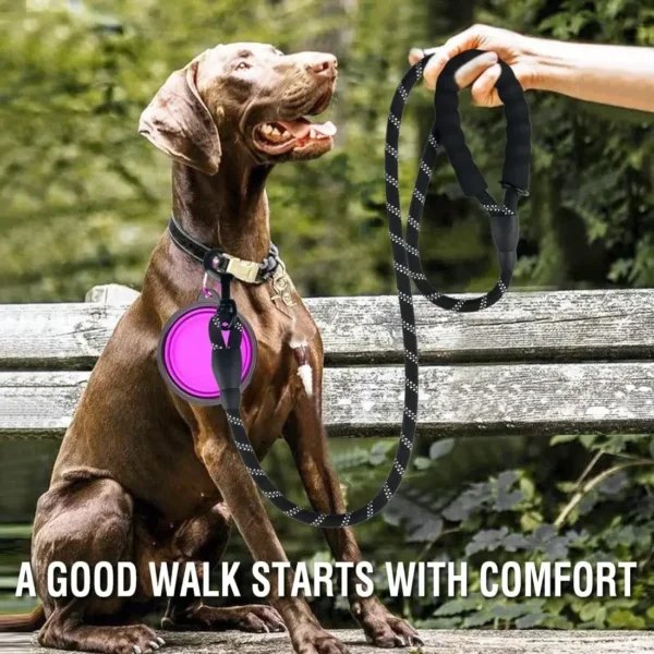 Strong Dog Leash Pet Leashes Reflective Leash for Big Small Medium Dogs Leash Drag Pull Tow Golden Retriever Dog Accessories - Image 5