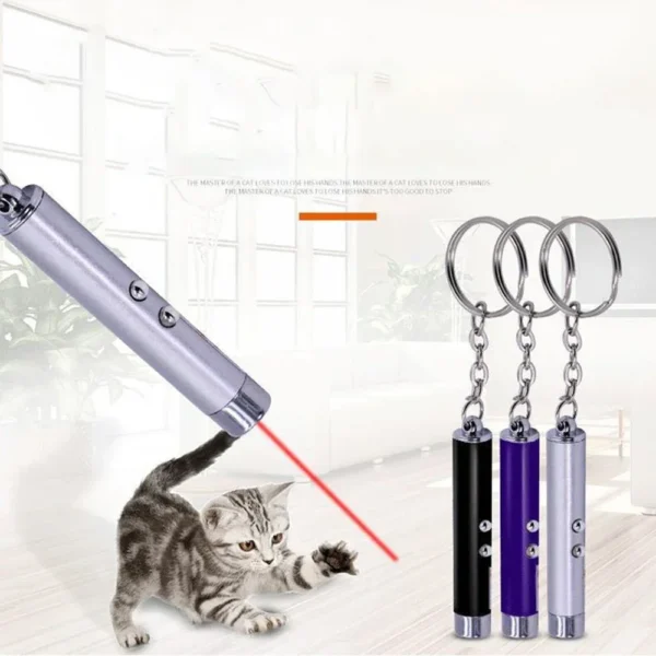 Teasing Cat Laser Pointer, Cat Laser Toy, Pet Training Chase Interactive Toy, Suitable for Kitten Cat and Dog Chase Game — изображение 5
