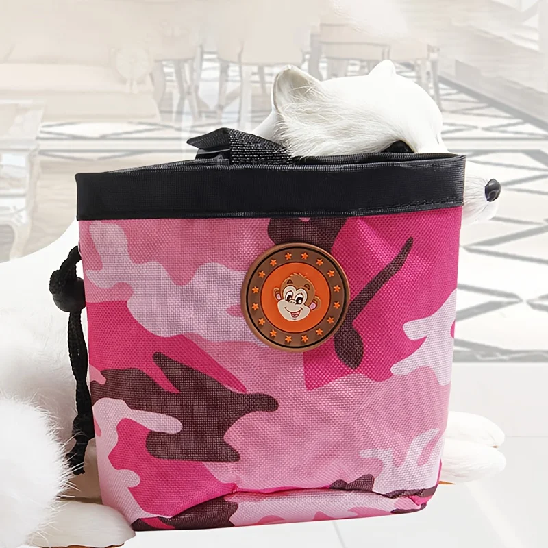 Portable Pet Dog Training Waist Bag Large Capacity Puppy Reward Bags Outdoor Feed Storage Pouch Snack Waist Bag – Bild 2