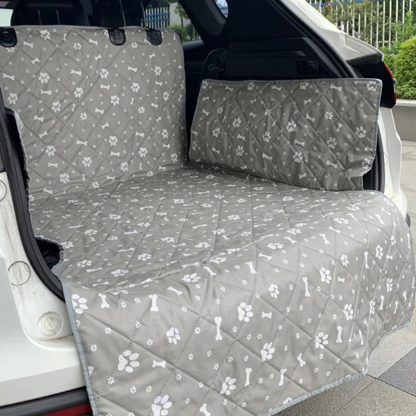 Waterproof SUV Cargo Liner for Dogs,Dog Seat Cover Mat for SUVs Sedans Vans,Large Size Universal Fit - Image 2