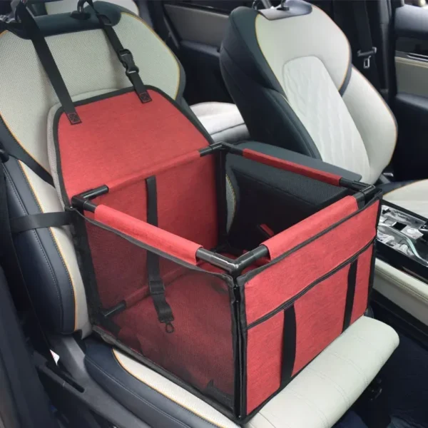Travel Dog Car Seat Cover Waterproof Pet Dog Carriers Bag Cat Transport Hammock Dog Car Seat Basket for Small Medium Dogs - Image 2