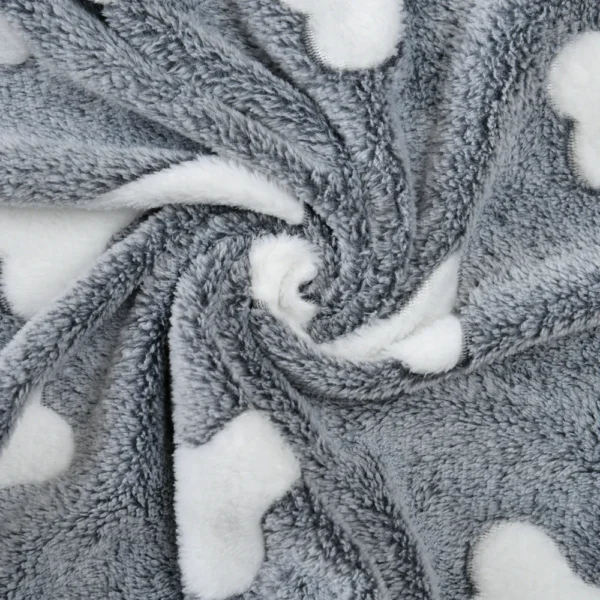 Soft Cozy Dog Bed Mat For Small Large Dogs Bone Star Avocado Print Warm Mattress Pet Cat Sleeping Blanket Puppy Travel Supplies - Image 6