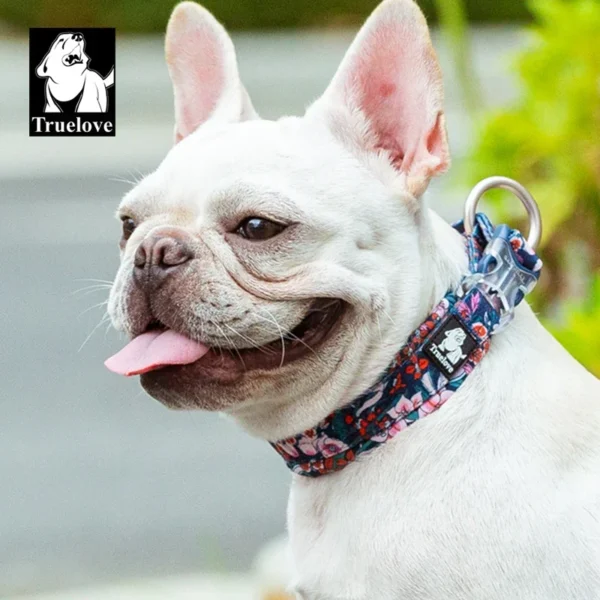 Truelove Floral Pet Collar Best Padded Comfort Cushion Camouflage Small Medium and Large Dogs and Pets Running Outdoors TLC5273 - Imagen 2