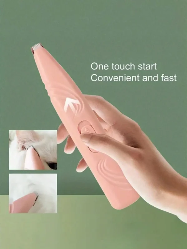 1 non battery pet shaver electric clipper suitable for cats and dogs. It can be used to shave foot hair, buttocks hair, eyes hai - Imagen 3