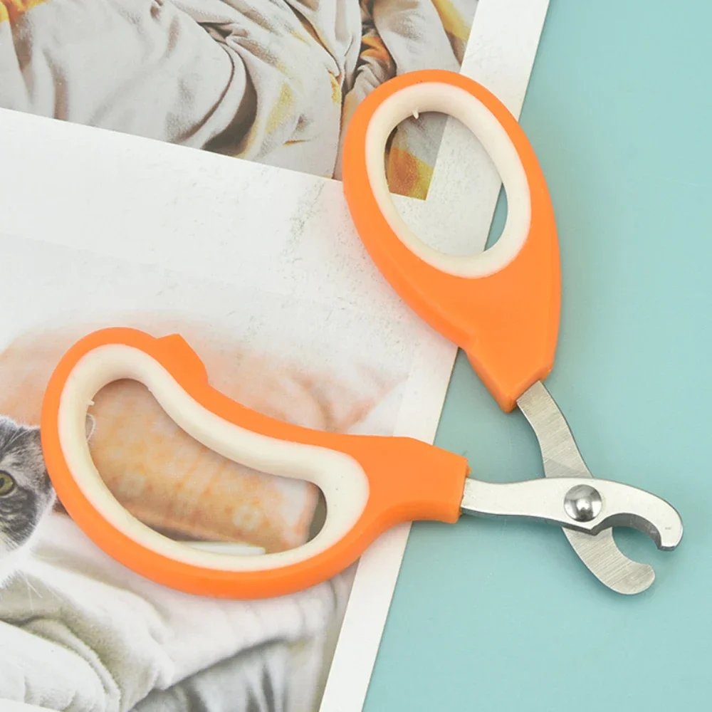 Professional Cat Nail Clippers Half Moon Nail Scissors for Cat Dog Stainless Steel kitten Puppy Claws Cutter Pet Nail Clippers - Image 4