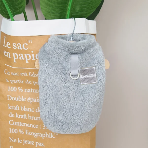 Soft Flannel Small Dog Clothes Winter Warm Puppy Cat Sweater Coat Chihuahua Pet Clothing Jumpsuit for Small Medium Dogs Yorkie - Image 3