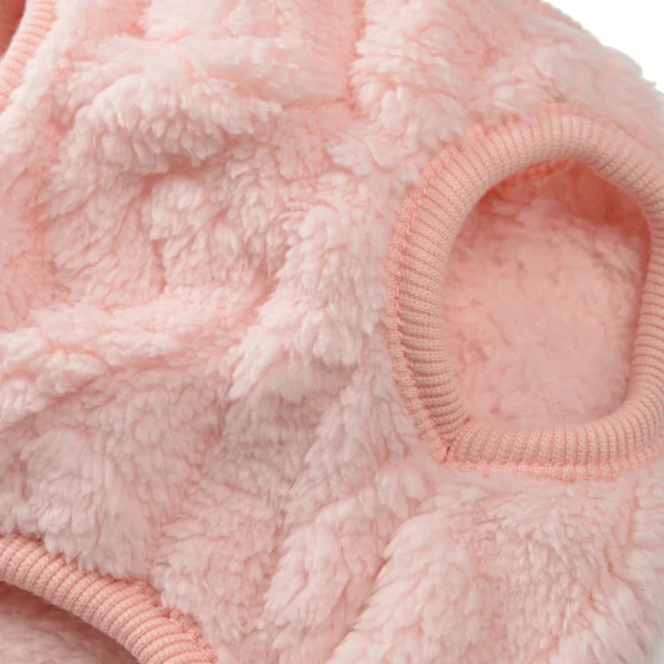 Soft Cozy Cat Clothes Winter Warm Fleece Costume Autumn Sphynx Vest Sweater for Small Dog Pullover Kitten Pet Jacket Coat Outfit - Image 6