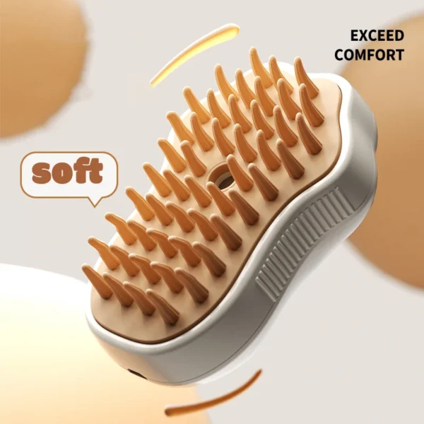 3 in 1 Pet Brush Cat Steam Brush Comb Dog Brush Electric Spray Cat Hair Brushes Massage Pet Grooming Hair Removal Combs - Imagen 4