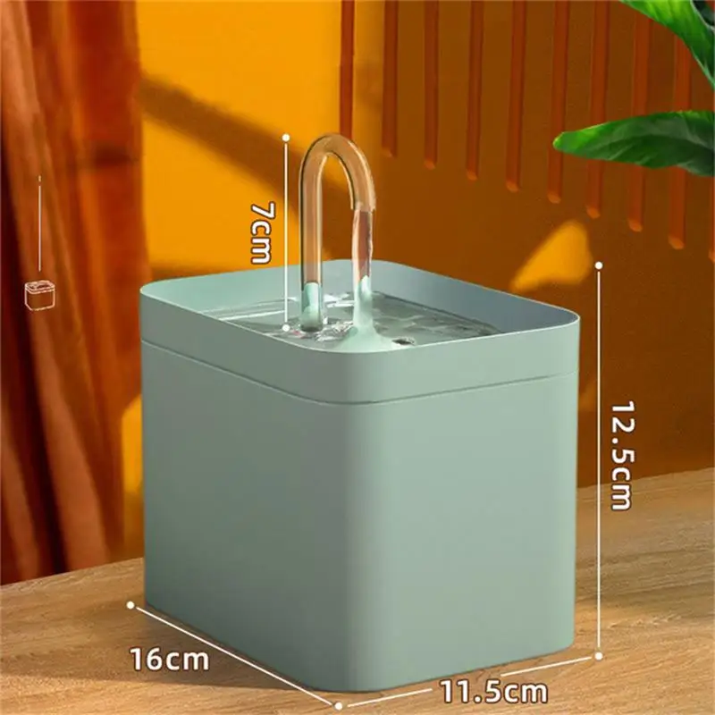 Pet Water Dispenser Auto Filter Electric Mute Cat Drinker 1.5L Recirculate Filtring Drinker for Cat Water Fountain – Bild 6