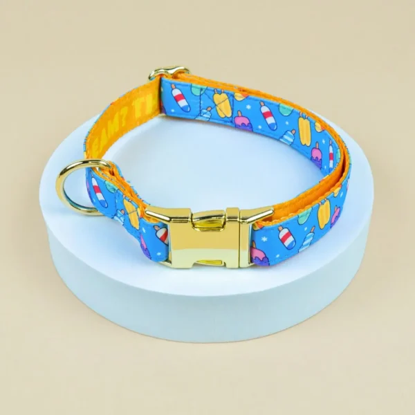 Valentine's Day and New Year Gifts For Medium Dog And Small Dog Cute Pet Collar Double Sided Printed Pet Dog And Cat Collar - Image 4