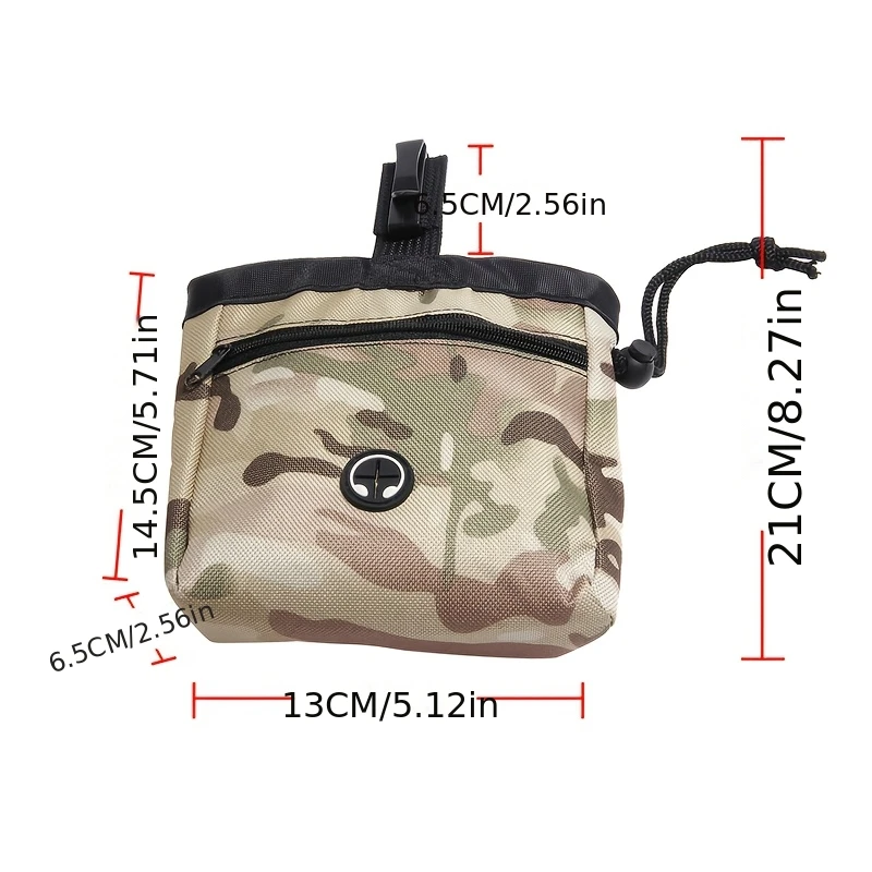 Portable Pet Dog Training Waist Bag Large Capacity Puppy Reward Bags Outdoor Feed Storage Pouch Snack Waist Bag – Bild 6