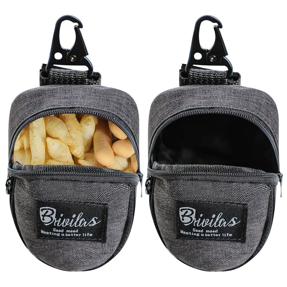 Pet Accessories Portable Dogs Waste Bags With Hook Dog Treat Pouch Dog Training Bag Pet Waste Bag Dispenser Dog Poop Bag Holder – Image 4