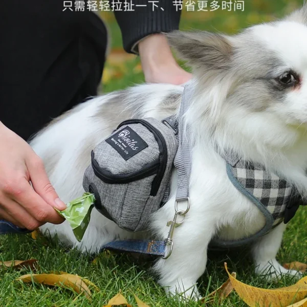 Portable Dog Training Treat Bag Outdoor Pet Dog Treat Pouch Puppy Snack Reward Waist Bag Dog Poop Bag Dispenser Pet Accessories - Imagen 5