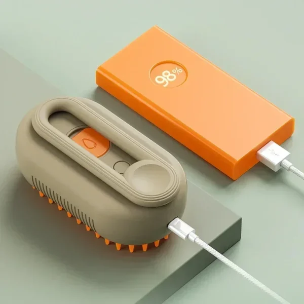 Steam Pet Brush 3-in-1 Massage Dog Steamy Brush Spray Beauty Tangled and Loose Hair Removal Cats Grooming Comb Dogs - Image 6