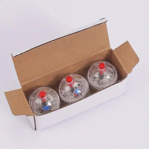 3Pcs/box Interactive Cat Ball Toy Flash Paranormal Equipment Ghost Toy Up Motion Balls Toy Light Pet Ball Flash Hunting Motion - Image 4