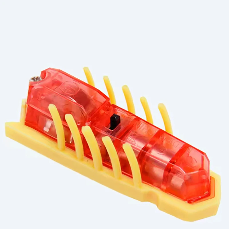 Pet interactive mini electric nano insect cat toy automatic obstacle avoidance and flipping toy battery driven Beetle toy - Imagem 4