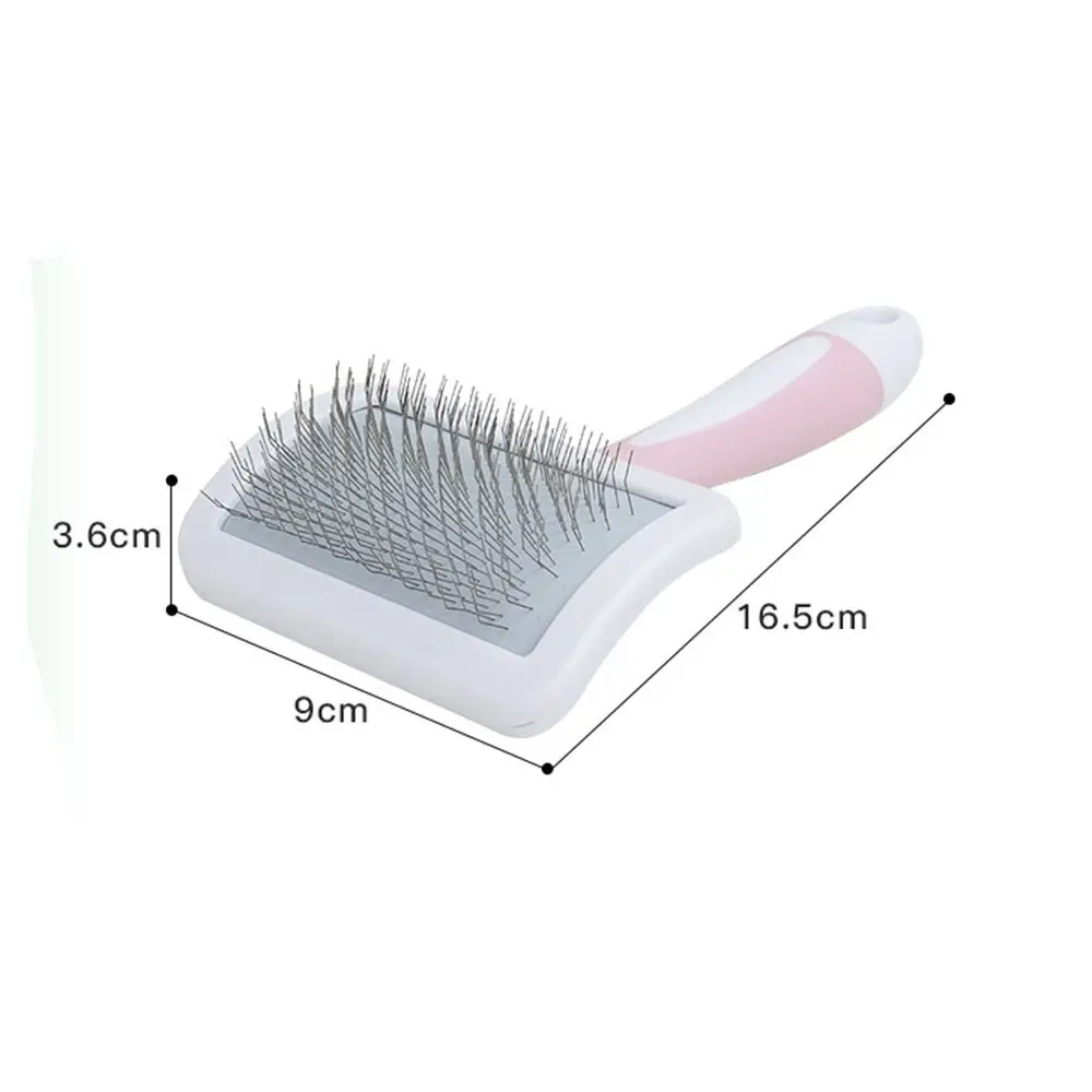 Pet Hair Shedding Comb Dog Cat Brush Grooming Long Hair Indoor Hair Remover Cleaning Beauty Slicker Pet Supplies - Imagem 6