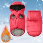 Warm Winter Dog Clothes Small Medium Dogs Pet Jacket Thicken Pets Coat Windproof Outdoor Puppy Costume Chihuahua Bulldog Parka