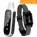 800m Digital Dog Training Collar Waterproof Rechargeable Remote Control Pet with LCD Display for All Size Shock Vibration Sound