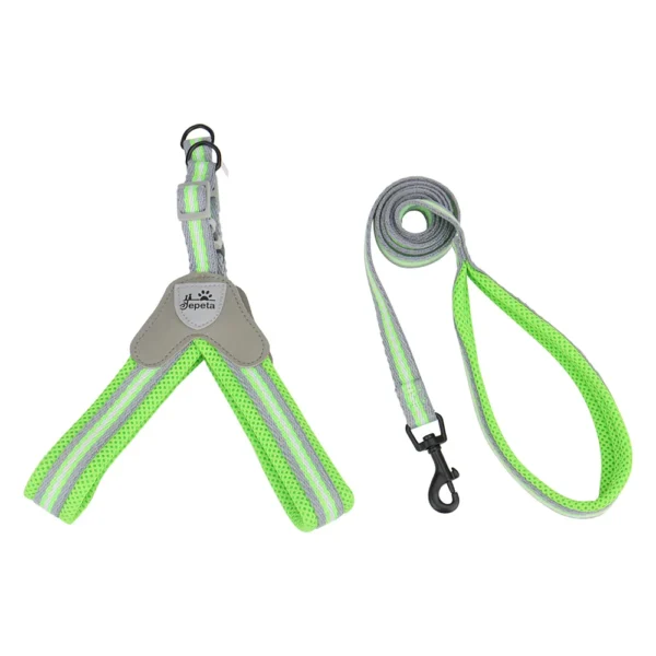 Vest Style Dog Harness Leash Set Chest Strap Leashes Pet Harness for Small Medium Dogs - Image 2