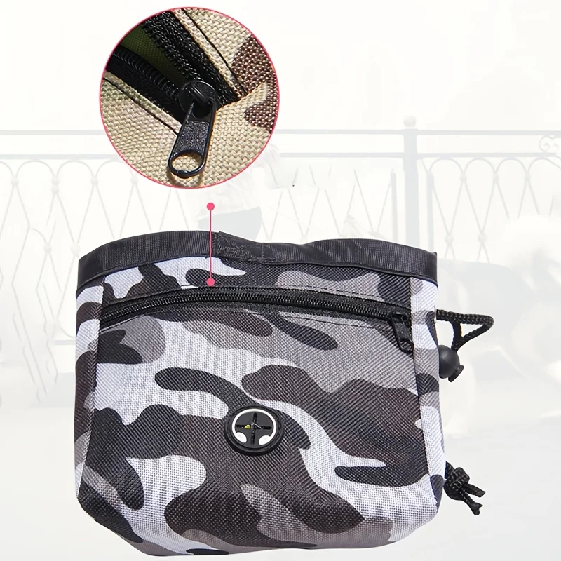 Portable Pet Dog Training Waist Bag Large Capacity Puppy Reward Bags Outdoor Feed Storage Pouch Snack Waist Bag – Bild 4
