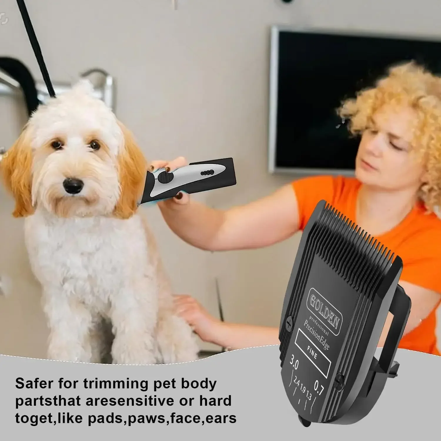 Pro Diamond Replacement 5in1 blade For Wahl Professional Animal Arco,Bravura,Chromado,Creativa,Figura,Motion Pet horse Clippers - Image 2