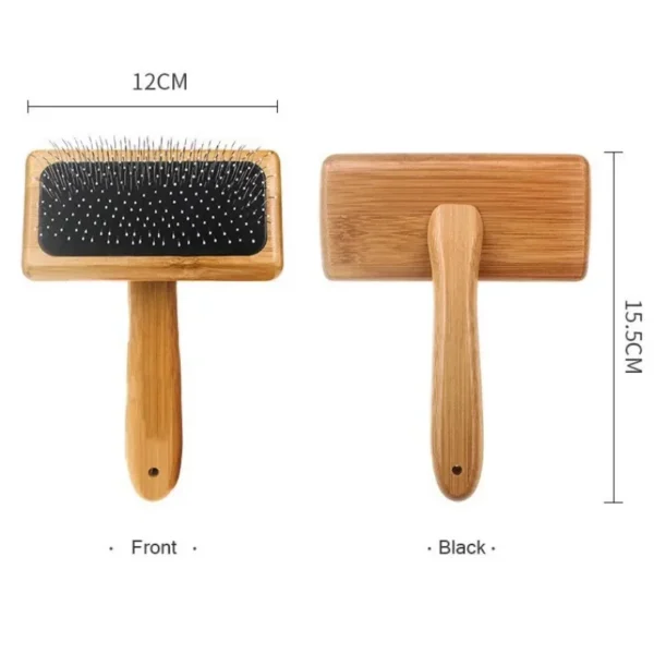 Dog Comb Wooden Dogs Brush Pet Hair Remover Dog Grooming Brush for Pet Hair Knot Opening Massage Cat Brushes Pet Accessories - Image 6