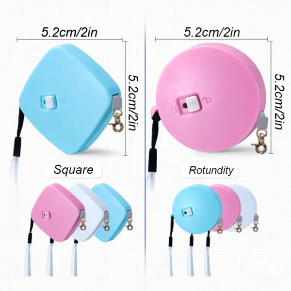 Retractable 2M Dog Leash Automatic Freely Dog Puppy Cat Traction Rope Belt Dog Leash for S/M Size Puppy and Kitty Pet Leash - Image 3
