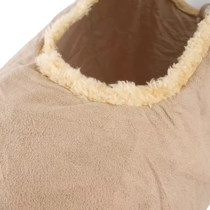 Pet cat plush tunnel foldable suede channel toy for self entertainment and relaxation cat toy suitable for cats to play at home — изображение 5
