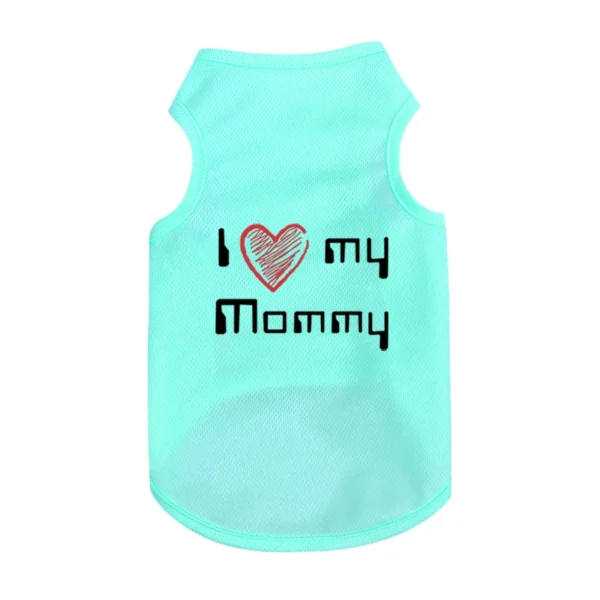Cool summer vest for dogs and cats: soft and breathable material for pet comfort in summer