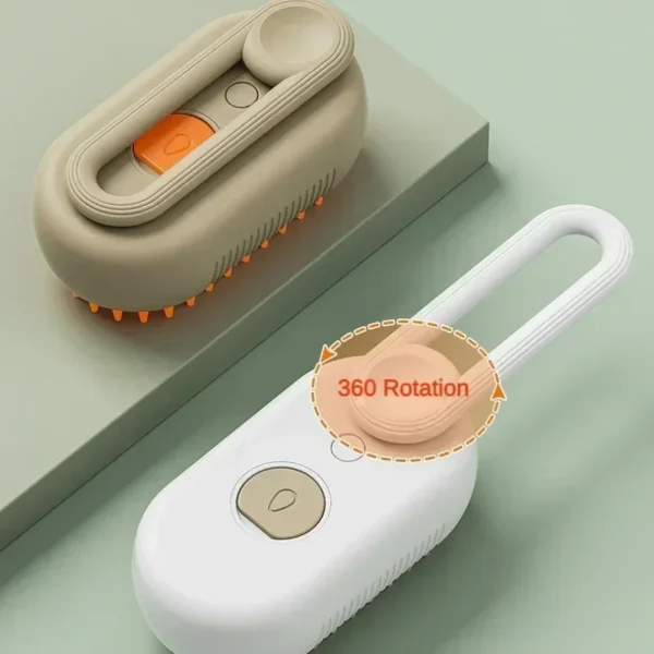 Steam Pet Brush 3-in-1 Massage Dog Steamy Brush Spray Beauty Tangled and Loose Hair Removal Cats Grooming Comb Dogs - Image 5