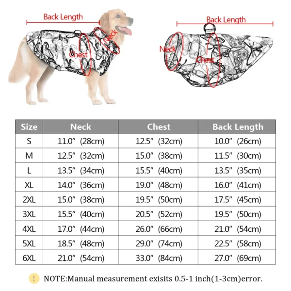 Winter Pet Dog Clothes French Bulldog Pet Warm Jacket Coat Waterproof Dog Clothing Outfit Vest For Small Medium Large Dogs - Image 6