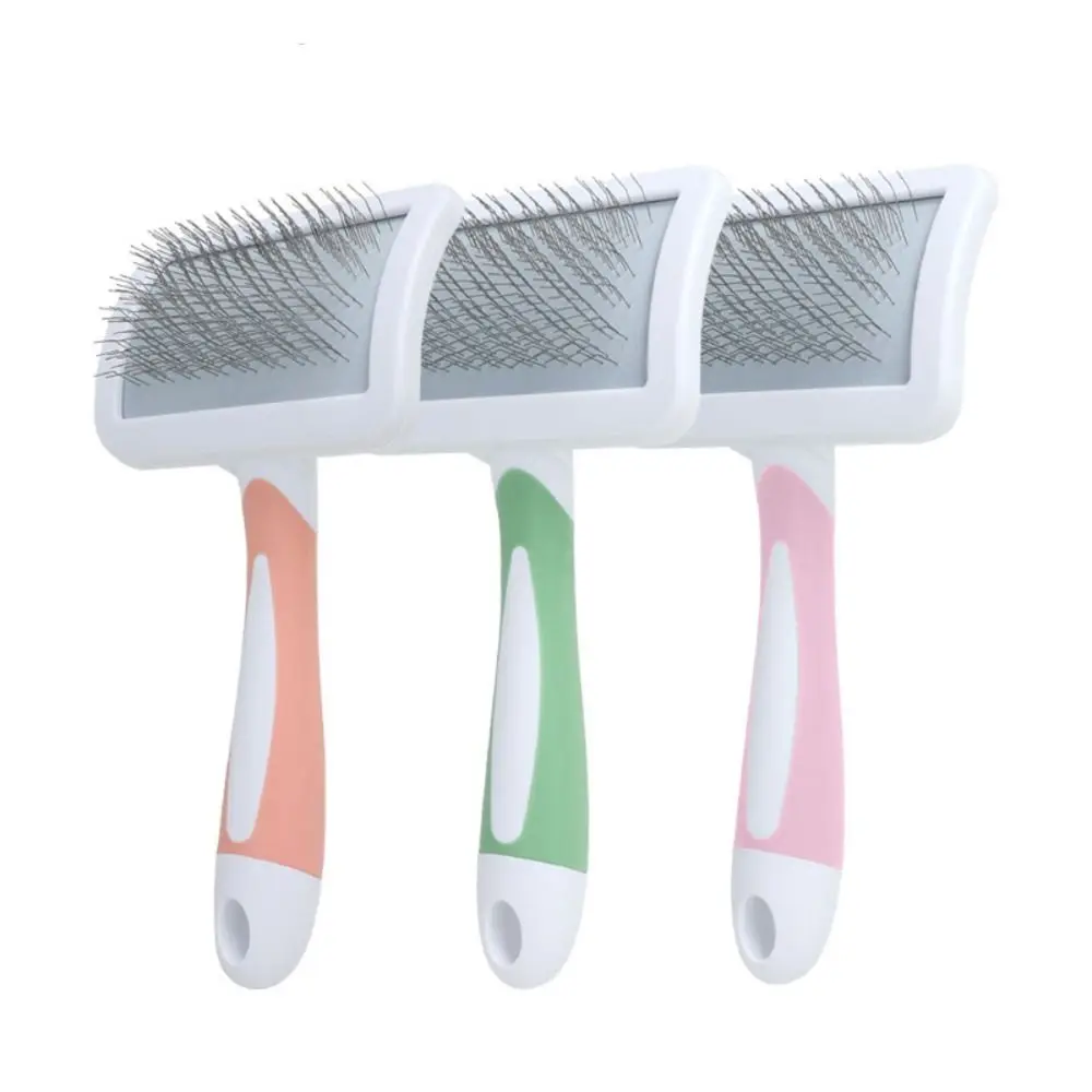 Pet Hair Shedding Comb Dog Cat Brush Grooming Long Hair Indoor Hair Remover Cleaning Beauty Slicker Pet Supplies - Imagem 5