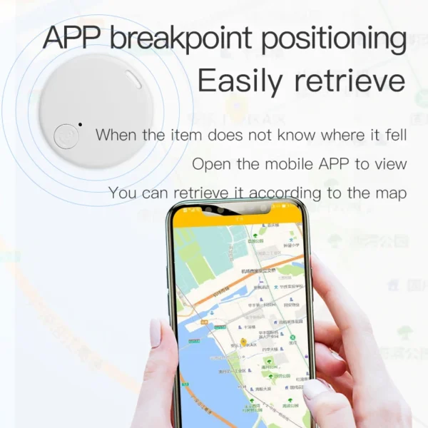 Xiaomi GPS Tracker Bluetooth 5.0 Anti-Lost Device Pet Kids Bag Wallet Tracking IOS Android Smart Finder Locator Accessory 2025 — изображение 4