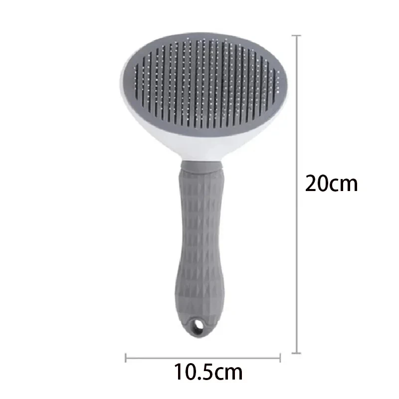 Pet Cat Hair Brush Dog Comb Grooming And Care Cat Brush Stainless Steel Comb For Long Hair Dog Cleaning Pets Cat Dog Accessories - Imagem 5