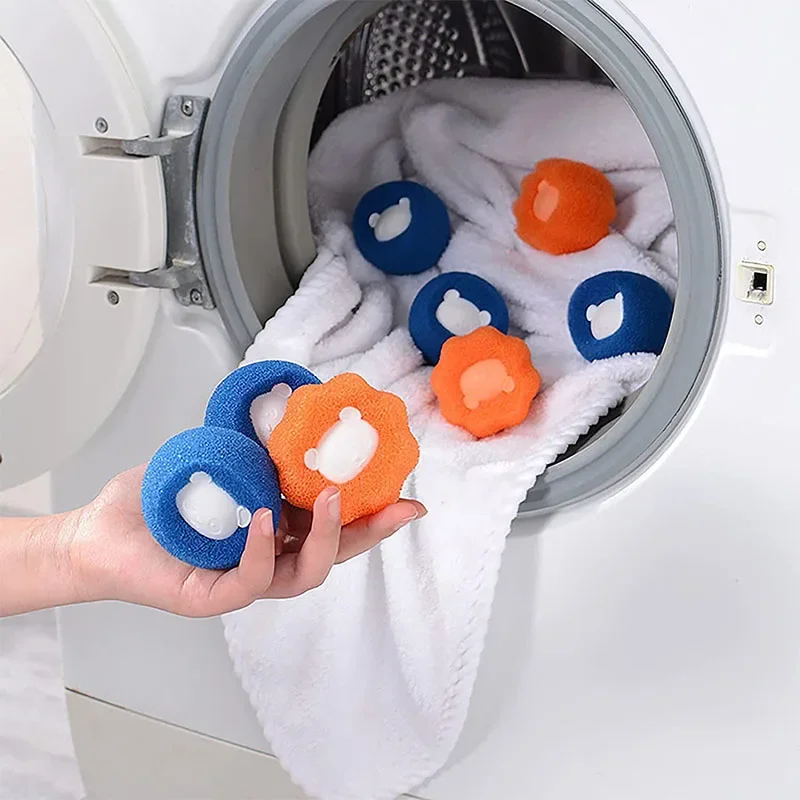 Pet Hair Remover Reusable Ball Laundry Washing Machine Filter Wool Sticker Cat Hair Remover Pet Fur Lint Catcher pet grooming – Bild 2